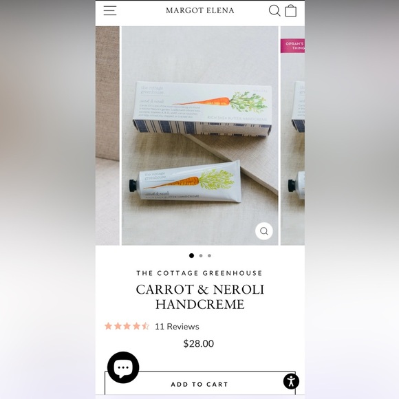 Carrot & Neroli Rich Shea Butter Handcreme - Picture 14 of 15